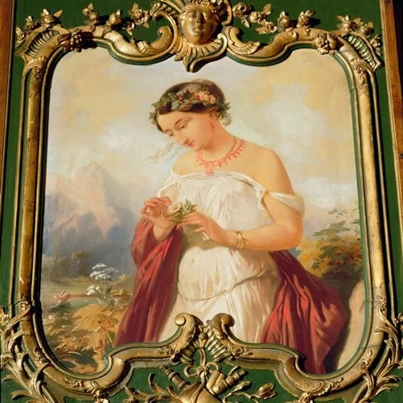 L'odore, 1857 - stanza del camino nel Theater aan het Vrijthof